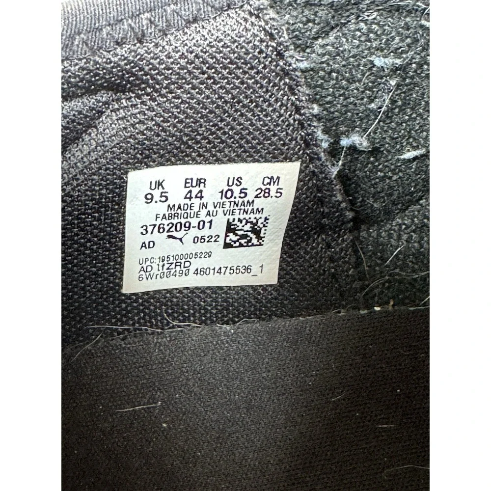 Puma Amare Men's Memory Foam Running Shoes Sneakers Black 376209-01 Size‎ 10.5